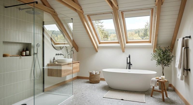 Attic Bathroom Remodeling in Martin County, FL