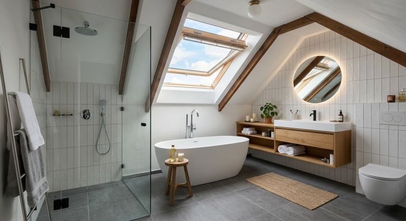 Attic Bathroom Remodeling in Martin County, FL