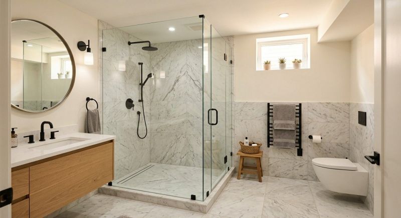 Basement Bathroom Remodeling in Martin County, FL